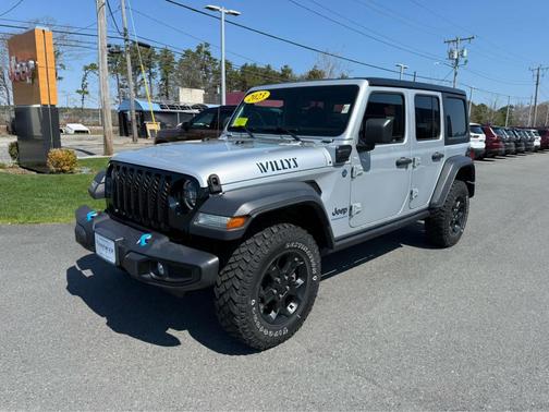 Silver Zynith Clearcoat 2023 Jeep Wrangler 4xe Base