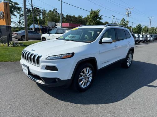 Bright White Clearcoat 2016 Jeep Cherokee Limited