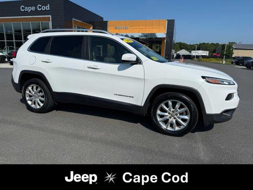 Bright White Clearcoat 2016 Jeep Cherokee Limited
