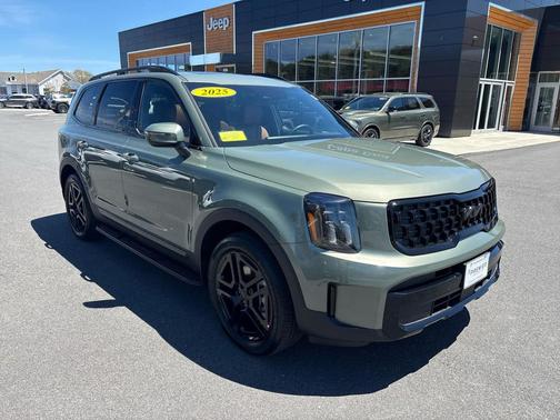 Jungle Green 2025 Kia Telluride EX X-Line