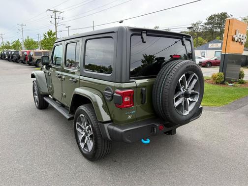 Sarge Green Clearcoat 2024 Jeep Wrangler 4xe Sport S