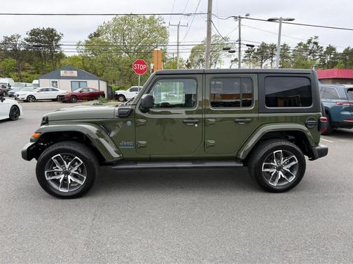 Sarge Green Clearcoat 2024 Jeep Wrangler 4xe Sport S