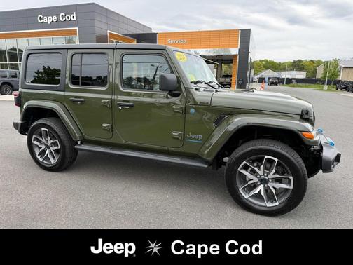 Sarge Green Clearcoat 2024 Jeep Wrangler 4xe Sport S