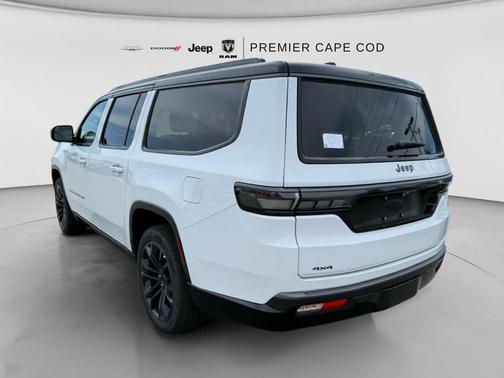 Bright White Clearcoat 2026 Jeep Grand Wagoneer L Summit Obsidian