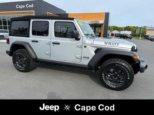 Silver Zynith Clearcoat 2023 Jeep Wrangler 4xe Base