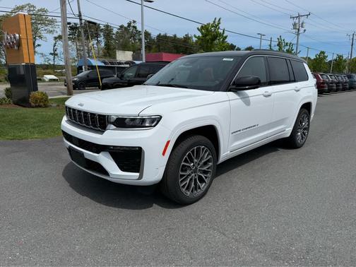 Bright White Clearcoat 2026 Jeep Grand Cherokee L Summit