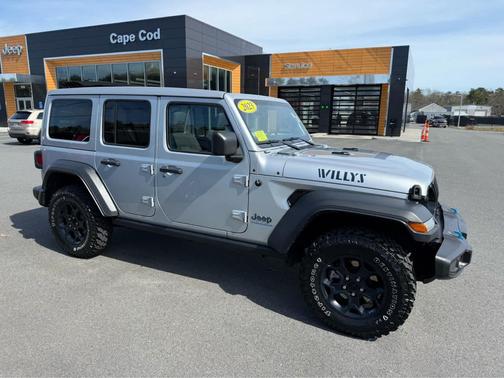 Silver Zynith Clearcoat 2023 Jeep Wrangler 4xe Base