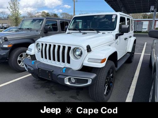 Bright White Clearcoat 2023 Jeep Wrangler 4xe Sahara