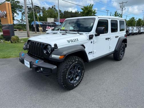 Bright White Clearcoat 2023 Jeep Wrangler 4xe Base
