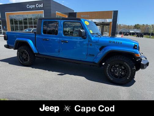 Hydro Blue Pearlcoat 2025 Jeep Gladiator Willys 4x4