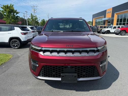 Velvet Red Pearlcoat 2026 Jeep Grand Wagoneer Limited Reserve