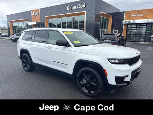 Bright White Clearcoat 2024 Jeep Grand Cherokee L Limited