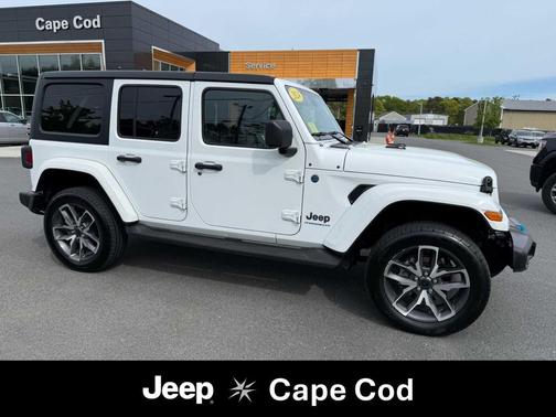 Bright White Clearcoat 2024 Jeep Wrangler 4xe Sport S
