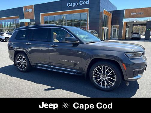 Baltic Gray Metallic Clearcoat 2023 Jeep Grand Cherokee L Summit Reserve