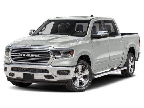 Ivory White Tri-Coat Pearlcoat 2024 RAM 1500 Laramie