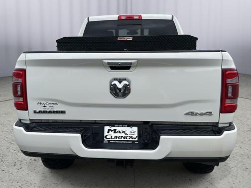 Pearl White 2022 RAM 2500 Laramie Crew Cab 4x4 6'4' Box