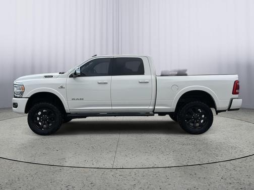 Pearl White 2022 RAM 2500 Laramie Crew Cab 4x4 6'4' Box