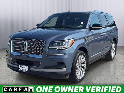 Ocean Drive Blue Metallic Tinted Clearcoat 2023 Lincoln Navigator Reserve