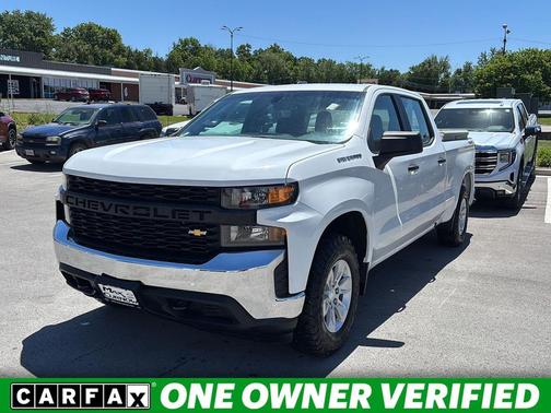 Summit White 2019 Chevrolet Silverado 1500 WT