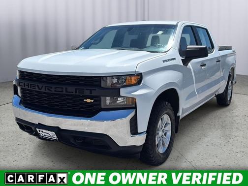 Summit White 2019 Chevrolet Silverado 1500 WT