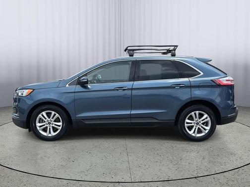 Blue Metallic 2019 Ford Edge SEL