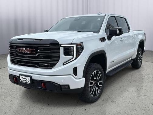 Summit White 2025 GMC Sierra 1500 AT4