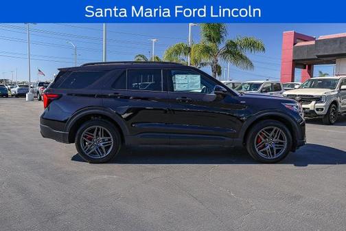 AGATE BLACK METALLIC 2025 Ford Explorer ST-LINE