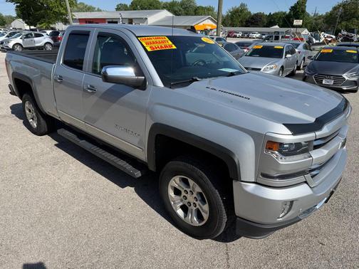 Silver Ice Metallic 2017 Chevrolet Silverado 1500 LTZ