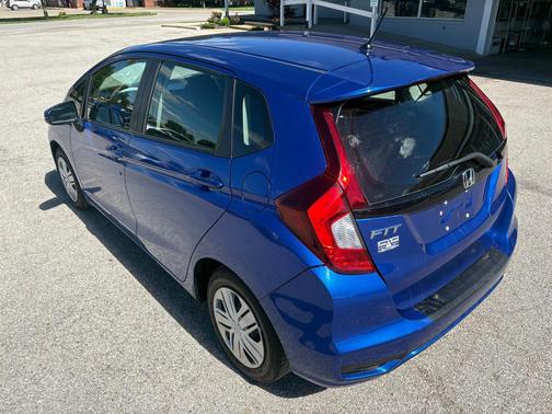 Aegean Blue Metallic 2018 Honda Fit LX