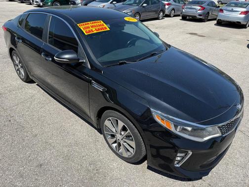 Ebony Black 2018 Kia Optima LX