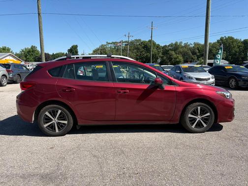 Crimson Red Pearl 2019 Subaru Impreza 2.0i Premium