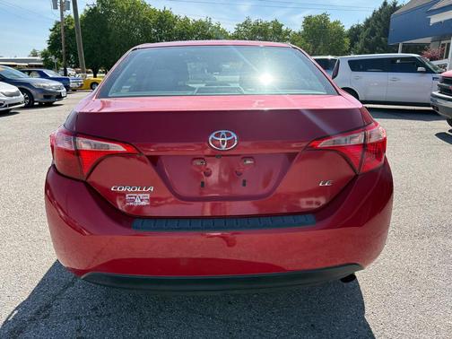 RED 2017 Toyota Corolla L
