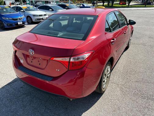 RED 2017 Toyota Corolla L