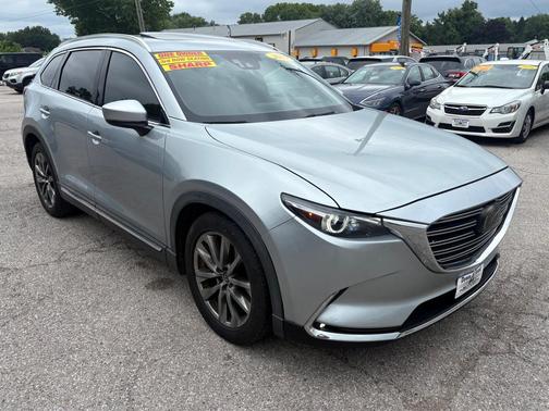 Sonic Silver Metallic 2017 Mazda CX-9 Signature