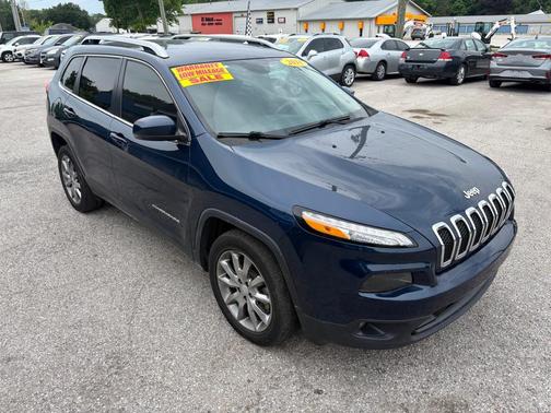 Patriot Blue Pearlcoat 2018 Jeep Cherokee Limited