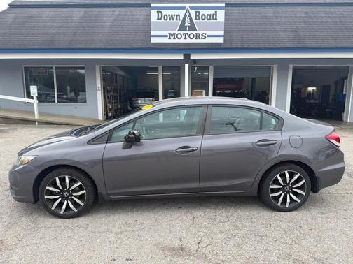 GREY 2015 Honda Civic EX-L