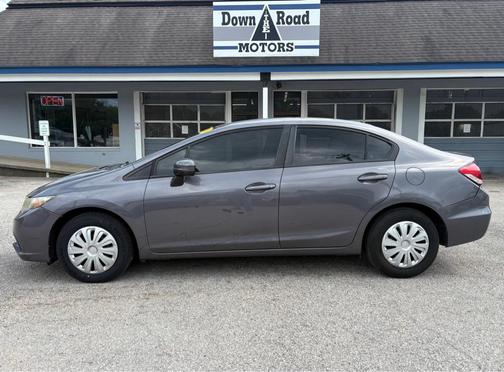 GRAY 2015 Honda Civic LX
