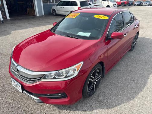 RED 2017 Honda Accord Sport