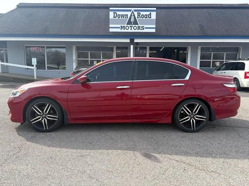 RED 2017 Honda Accord Sport