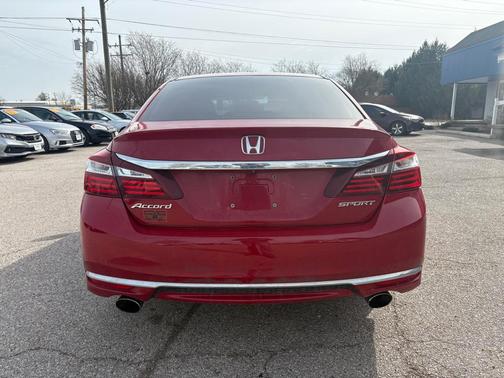 RED 2017 Honda Accord Sport