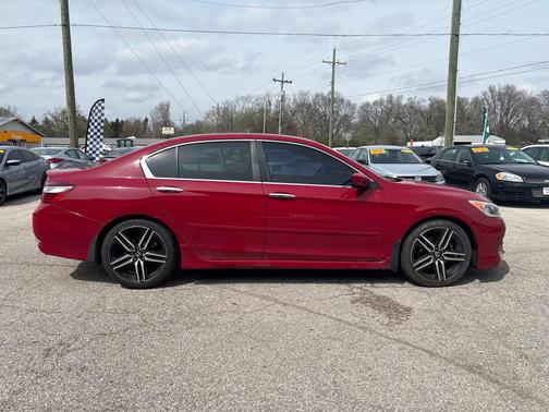 RED 2017 Honda Accord Sport