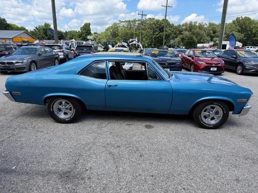 BLUE 1972 Chevrolet Nova 2dr