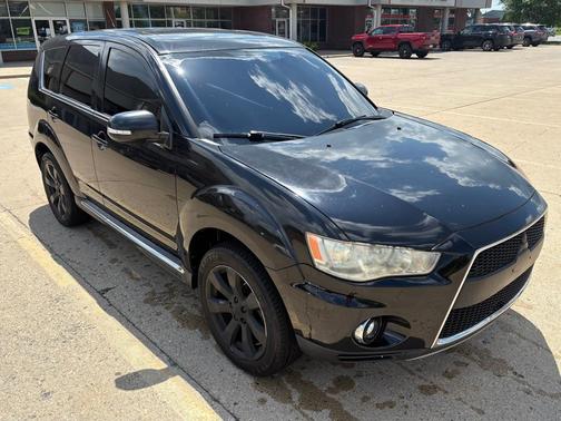 BLACK 2010 Mitsubishi Outlander GT