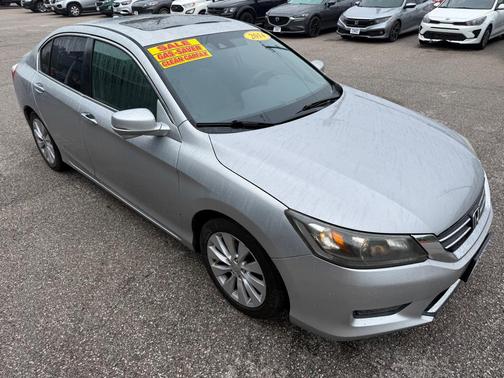 GREY 2014 Honda Accord EX-L