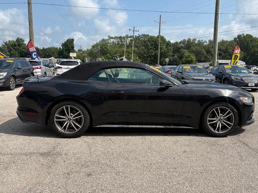 Shadow Black 2017 Ford Mustang EcoBoost Premium