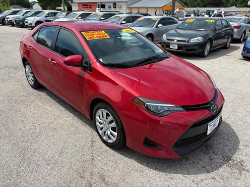 Barcelona Red Metallic 2018 Toyota Corolla LE