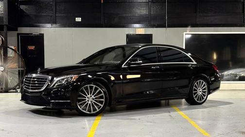 Black 2015 Mercedes-Benz S-Class 4MATIC