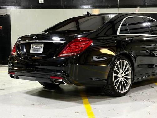 Black 2015 Mercedes-Benz S-Class 4MATIC