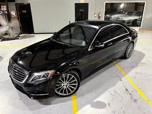 Black 2015 Mercedes-Benz S-Class 4MATIC