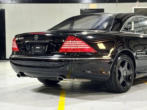 Black 2006 Mercedes-Benz CL-Class CL 600 2dr Coupe